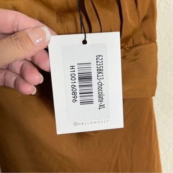 HELLO Molly SKY CHILD MAXI DRESS CHOCOLATE  Women’s Size XL - Picture 8 of 11